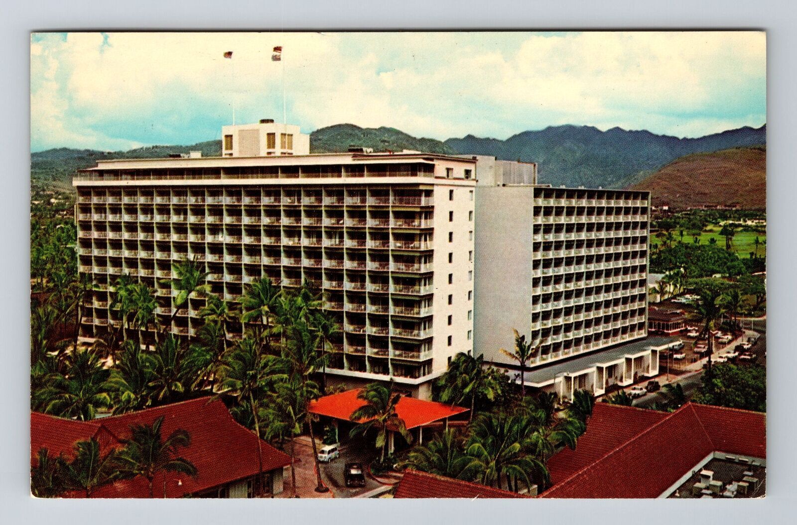 Waikiki HI-Hawaii, Princess Kaiulani Hotel, c1969 Vintage Postcard