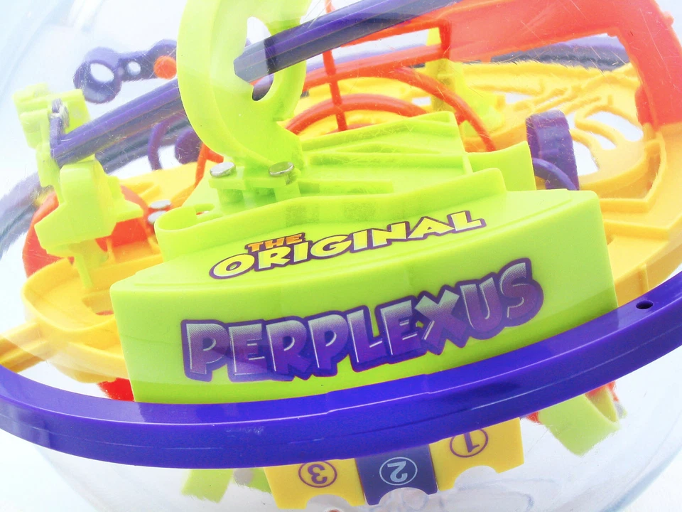 Perplexus Original 3D Maze Labyrinth Ball/Sphere Puzzle Game/Toy 8” - Image 2 of 4