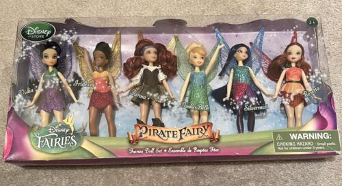 Disney Fairies Tinker Bell & Friends Pirate Fairy Doll Set NEW Box Rare