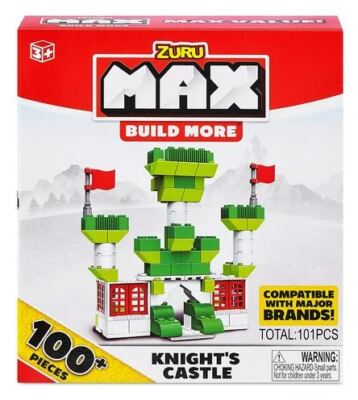 Max Build More Construction Value Brick 100+ Pieces Knight's