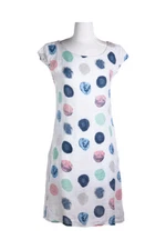 No Brand Women Dresses Mini SM White Cotton