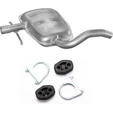 Auspuff Mittelschalldämpfer Mitteltopf VW Golf III 3 1.6i,GT 2.0i + MONTAGESATZ