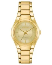 Citizen Chandler FE2092-57P Ladies 29mm Champagne Dial Watch $275