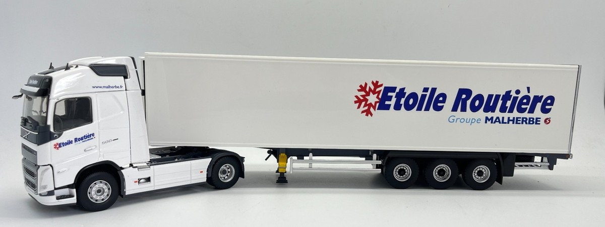 ELIGOR 118302 Scania - S770 V8 Camion Semi-Frigo Soignon Transports 2020 - Blanc | Achetez sur