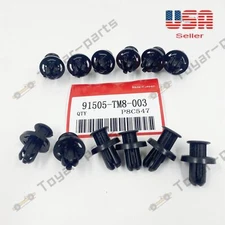 12PCK NEW  for HONDA BUMPER / UNDER COVER RETAINER CLIP 91505-TM8-003
