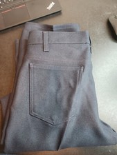 Levis 517 Boot Cut Tex Twill Pants Polyester Jeans 30x29 BLUE New Old Stock