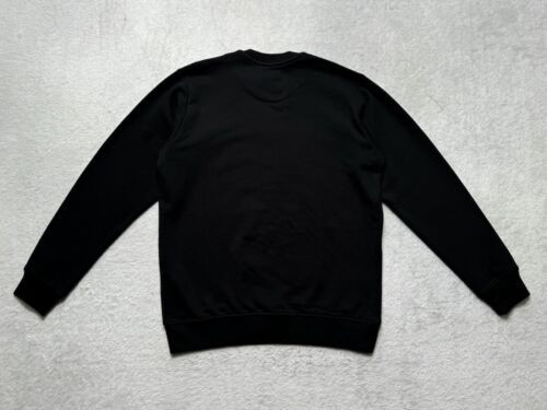 Original authentisches brandneues schwarzes Moschino Peace Logo Sweatshirt Größe Small - Bild 3 von 4
