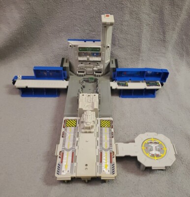 Transformers G1 1989 Micromaster COUNTDOWN BASE Body & Helicopter Pad Parts Lot
