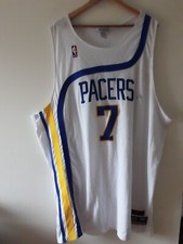 Reebok NBA Pacers No 7 Jermaine Oneal Singlet  Size XXXL Adults Basketball