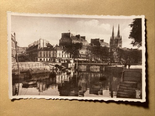 Quimper - Les Quais de l‘Odet • alte Postkarte nicht versandt