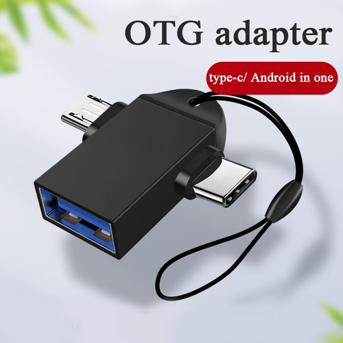 Connector OTG USB 3.0 Female To Micro/USB C Male Converter Adapter - ╮ D - Picture 2 of 16