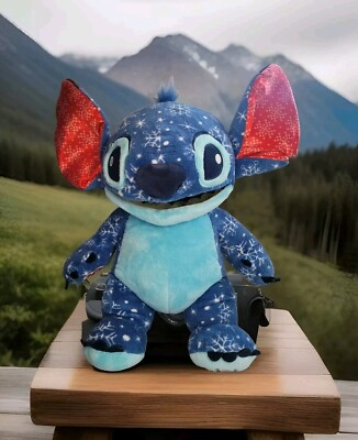 Build A Bear Disney Aloha Christmas Stitch Snowflakes 16