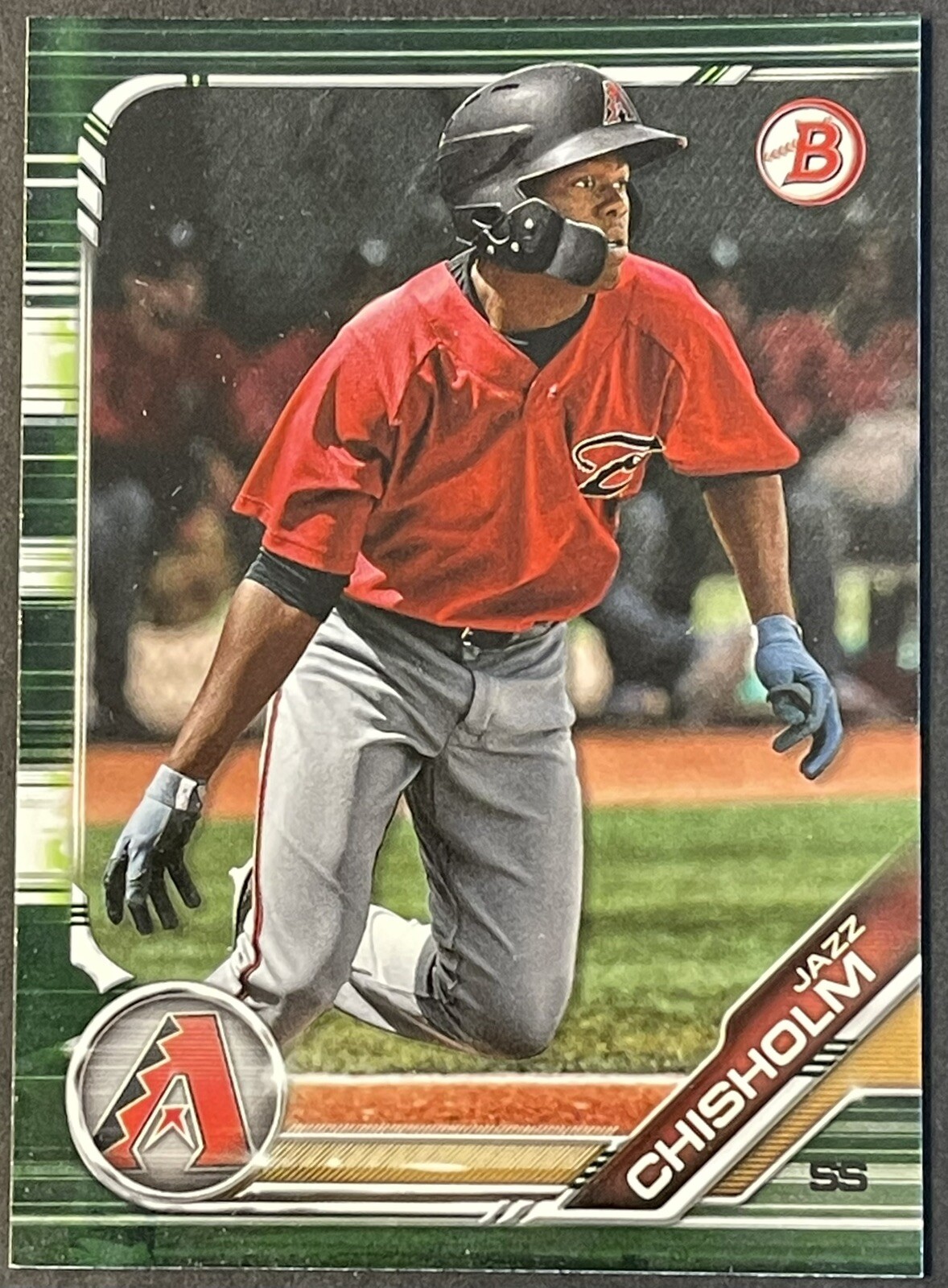 2019 Bowman #BP-61 Jazz Chisholm Prospects Camo