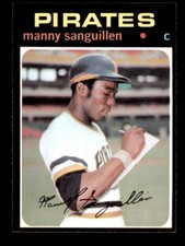 1971 Topps Baseball #480 Manny Sanguillen NM/MT