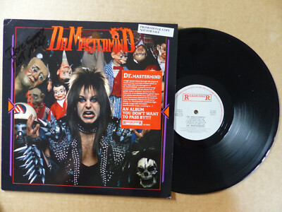 DR. MASTERMIND Matt McCourt signed Autogramm signiert ''SAME'' Vinyl Schallplatte