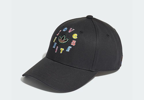ADIDAS ORIGINALS LOVE UNITES BLACK CAP 