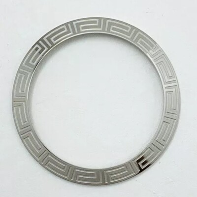 Versace VQP  V-Race 42mm Watch Bezel , VQP,  Bezel, Greca Bezel, Greca Silver