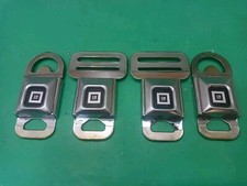 4x Gm Cadillac Seat Belt Buckle Push Button With Fixed Latch Buckle 4x Gm Cadillac Seat Belt Buckle Push Button With Fixed Latch Buckle