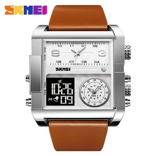 SKMEI 2020 Wristwatch 50M Digital Quartz Watches Original Waterproof Sports - Picture 16 of 19