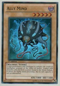 Ally Mind - HA02-EN017 - Super Rare - 1st Edition x3 - Near Mint