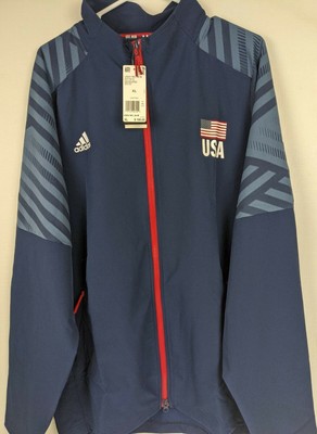 Adidas USA Volleyball Limited Edition Warmup Jacket Navy Men's Size XL NWT 191529007004 | eBay