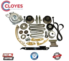 Engine Timing Chain and Accessory Drive Belt Kit with Water Pump 9-4201SAK6
