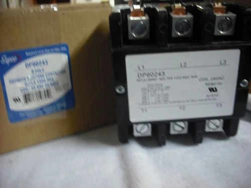 Contactor, 3 Pole, 90 Amp, 24 Volt Coil #DP90243