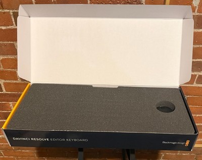 Blackmagic Design DaVinci Resolve Editor Keyboard with Software (Mint Boxed)