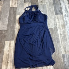 David  s Bridal Navy Dress, Women  s 18