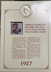 1927-D PEACE SILVER DOLLAR IN AUTHENTICATION COA CARD