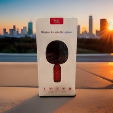 Wireless Bluetooth Karaoke Microphone, XZL Magic Voice Microphone, Black