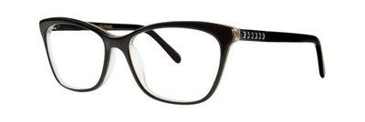 Vera Wang Zixi Eyeglasses Eye Glasses Black Horn Authentic New 51