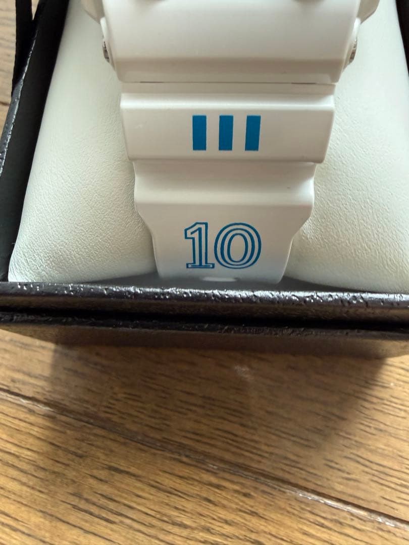 Limited Edition 80 Pcs Captain Tsubasa G-SHOCK Digital Watch White image 2