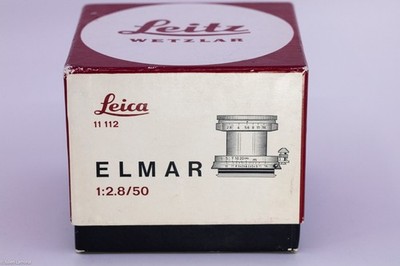 empty box for leica Elmar M 2,8/50  50mm 11112  no serial marked  b1