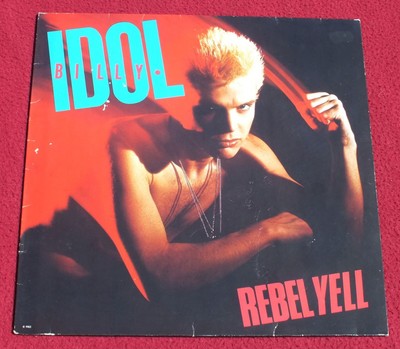 Vinyl LP* Billy Idol    Rebel Yell   (1983) ** RAR *New Wave *Punk