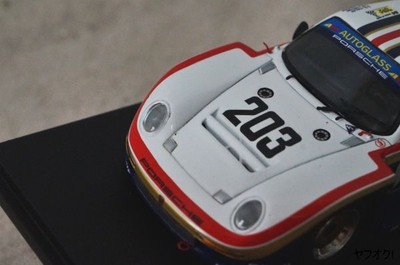 【SPARK】Porsche961 n°203 LM 1987 #S35 Spark Porsche 961 #203 LM 1987 1/43rd scale model car review