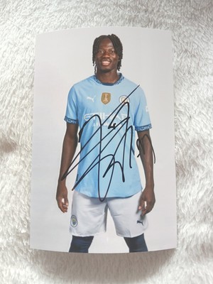 Signiertes Foto Issa Kabore Manchester City NEU (3)