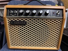 Yamaha G-5 Guitar Amp 1980s Nippon Gakki Working Spring Reverb Natural Wood