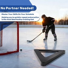 Triangle Hockey Passer Hockey Training Equipment Official Passing Aid Steel