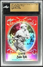 2019 Leaf Metal Babe Ruth Collection Baseball Cards - Special Edition Box 20