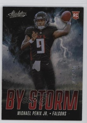 2024 Panini Absolute By Storm Red Spectrum 6/150 Michael Penix Jr Rookie RC 6q5