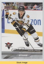 2024-25 Upper Deck CHL Stars Justin Larose #325 READ e0y