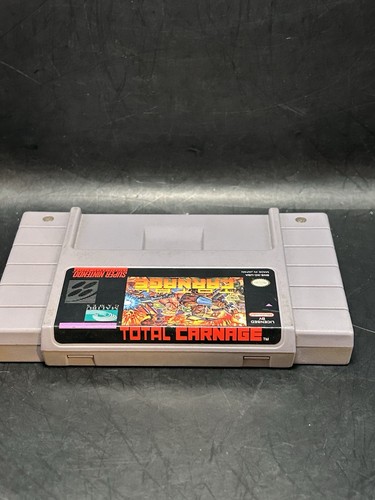 Total Carnage (SNES) GETESTET UND FUNKTIONSFÄHIG - Bild 3 von 7