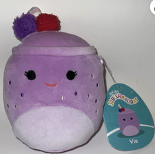 NEW Original Squishmallows Vie the Berry Smoothie 5 