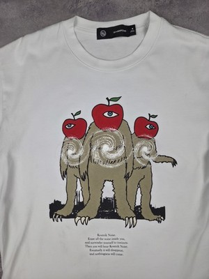 Undercover x GU T-Shirt Men's Big Logo Japanese Style White