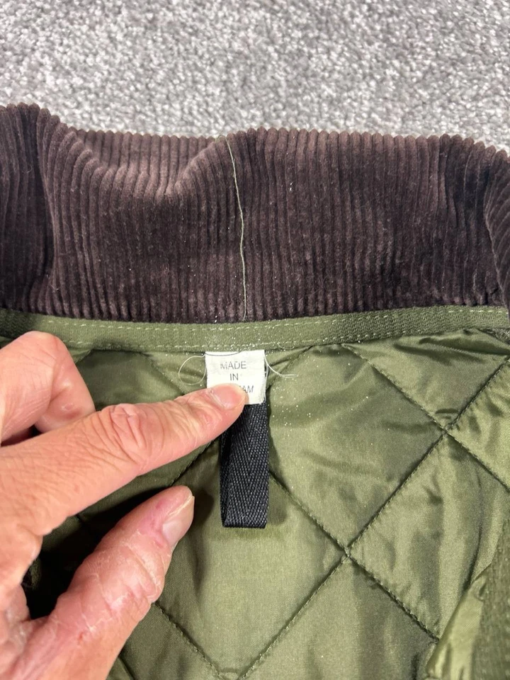 Chaqueta acolchada Barbour Liddesdale para hombre XL verde Foto 4 de 4