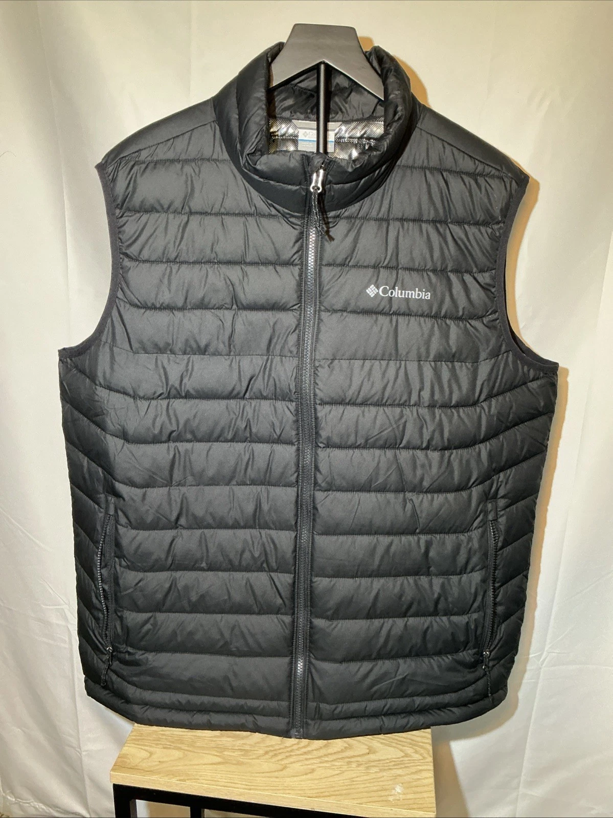 Columbia Insulated Omni-Heat Winter Vest Black Men's X-Large