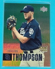 2006  Upper Deck Rookie Foil Silver  /399 #945 Mike Thompson Baseball Card q. rookie card picture