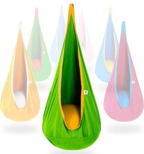 OUTREE Kids Pod Swing Seat, Cotton Sensory Swing for Indoor and...