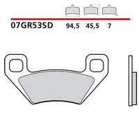 Brembo Hinteres BREMSBELAGE-KIT FUR Kymco MXU 400 08-11-COD.07GR53SD